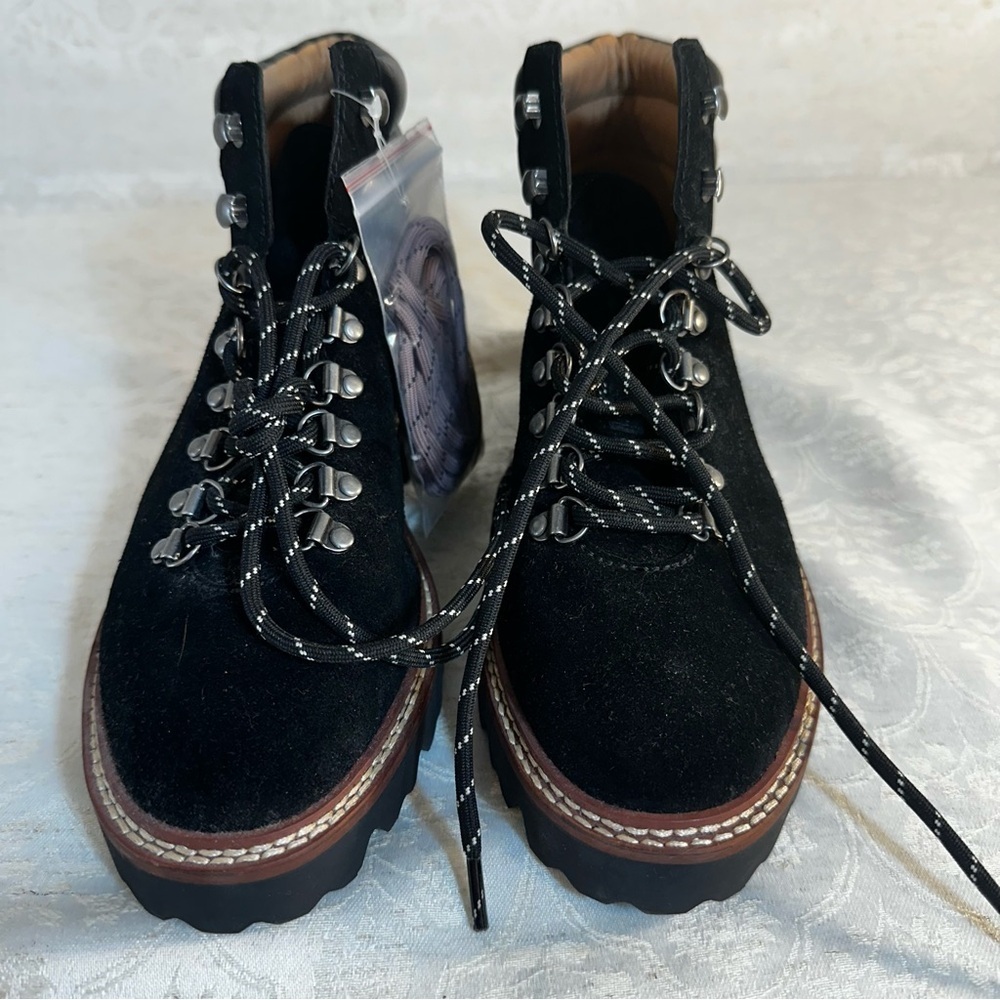 Madewell The Citywalk Lugsole Hiker Boot in Black Leather Size 7 NWT - Picture 11 of 11
